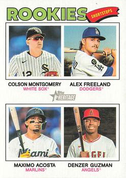 2026 Rookie Shortstops (Colson Montgomery / Alex Freeland / Maximo Acosta / Denzer Guzman)
