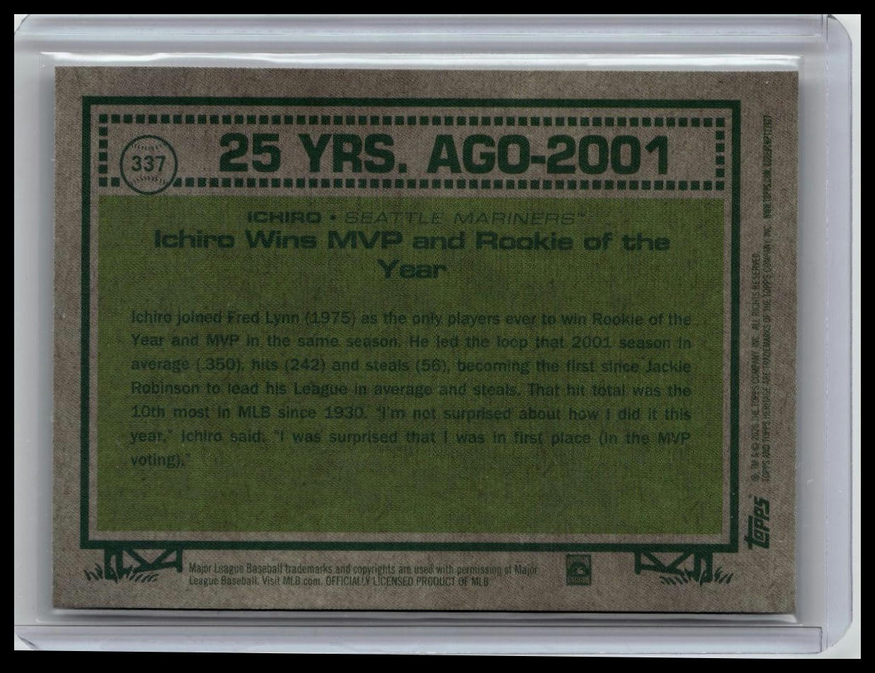 Card back