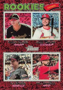 2026 Rookie Catchers (Rafael Flores / Jimmy Crooks / C.J. Stubbs / Will Banfield)