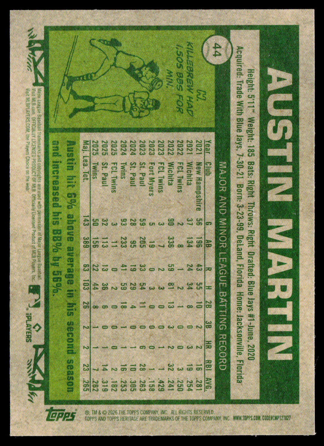Card back