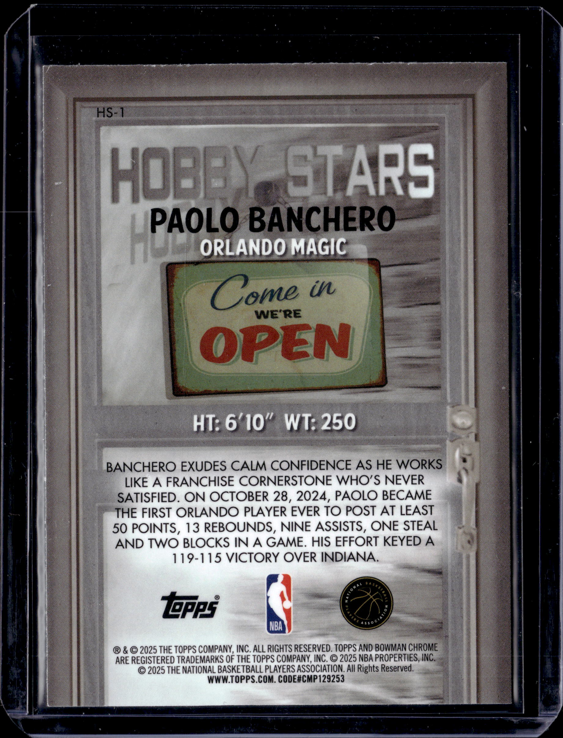 Card back