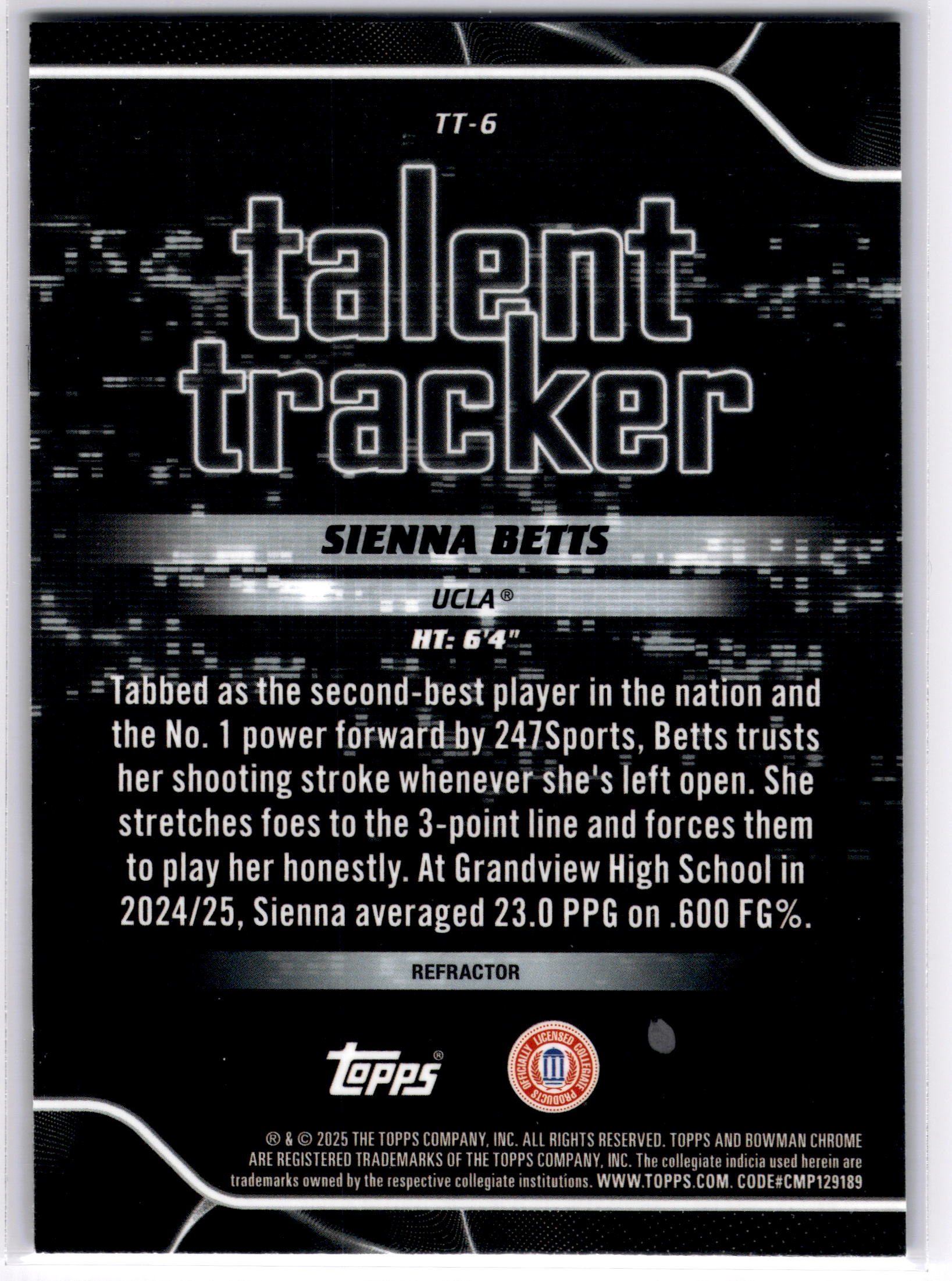 Card back