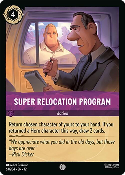 #63/204 Super Relocation Program