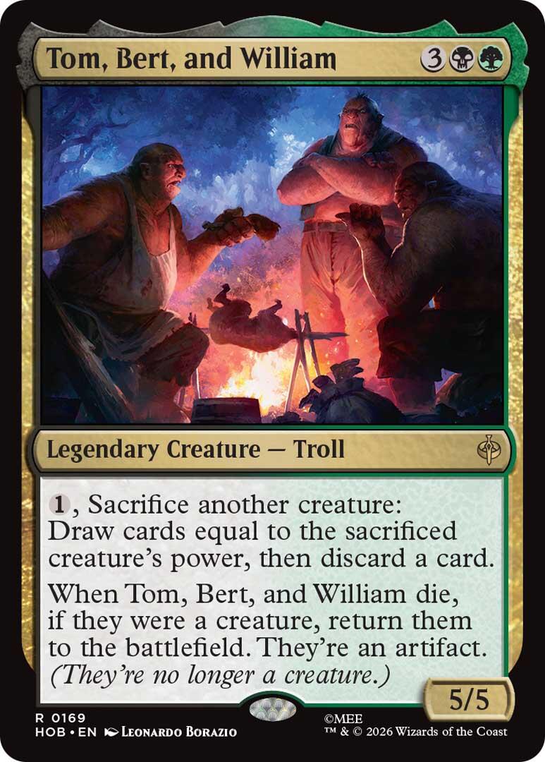 #169 Tom, Bert, and William