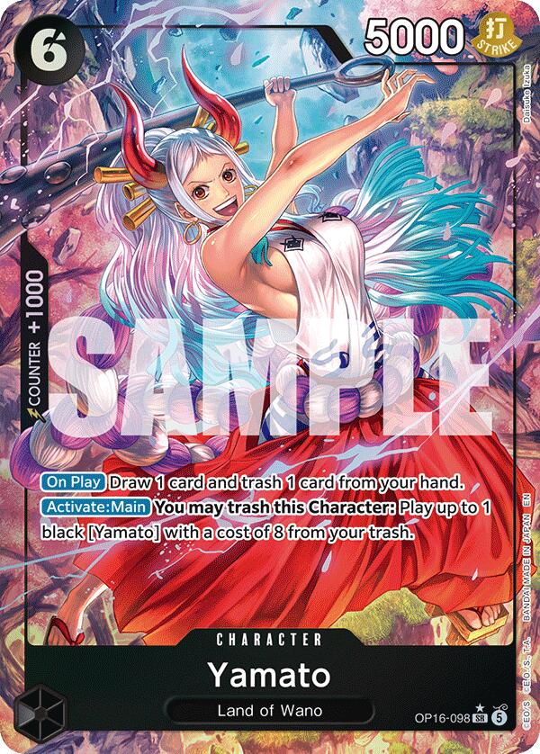 #OP16-098 Yamato (098) (Alternate Art)