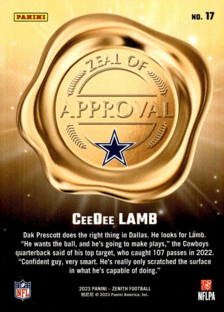 Card back