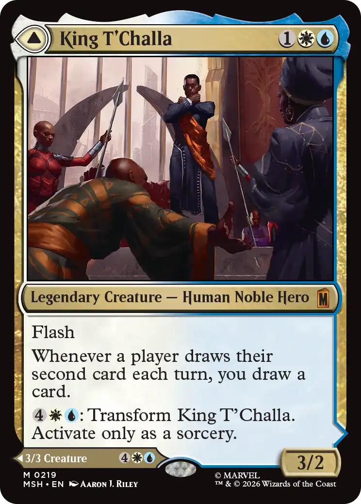 #219 King T'Challa