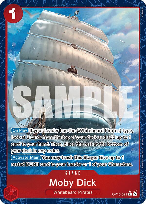#OP16-021 Moby Dick (Alternate Art)