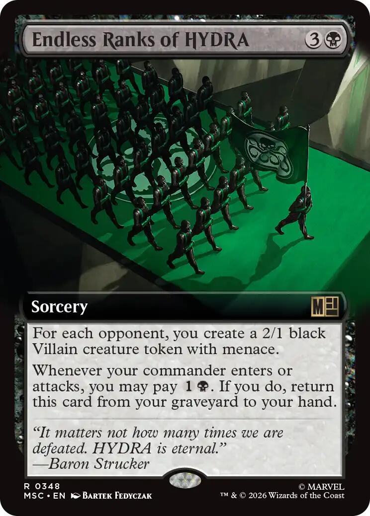 Endless Ranks of HYDRA (Extended Art)
