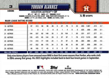 #3 Yordan Alvarez