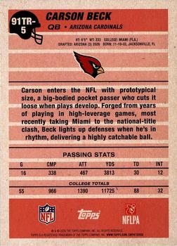 Card back