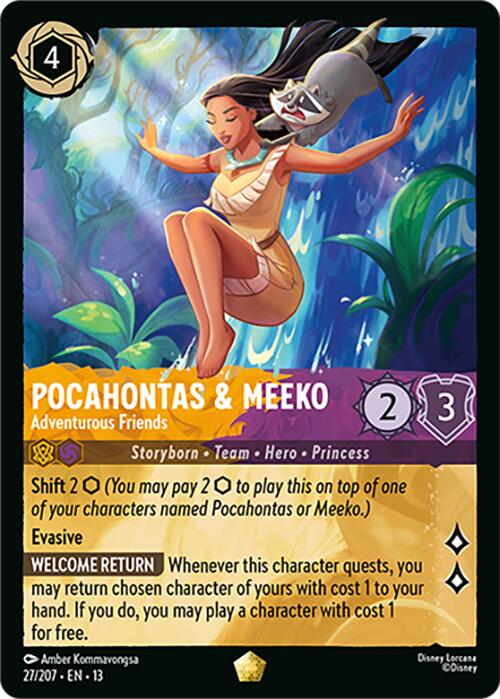 Pocahontas & Meeko