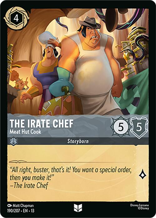 The Irate Chef