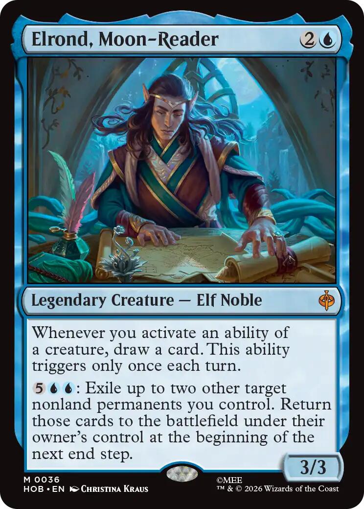 #36 Elrond, Moon-Reader