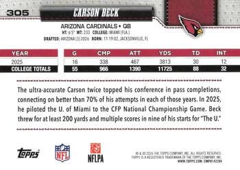 Card back