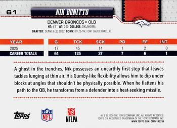 Card back