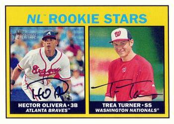 NL Rookie Stars (Hector Olivera / Trea Turner)