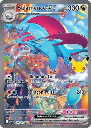 #156/128 Salamence ex