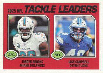 2025 Tackle Leaders (Jack Campbell / Jordyn Brooks)