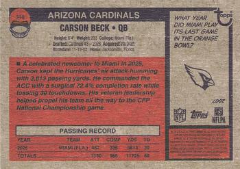 Card back