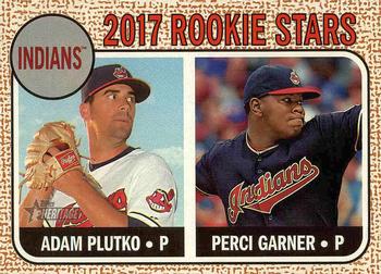 Indians 2017 Rookie Stars (Adam Plutko / Perci Garner)