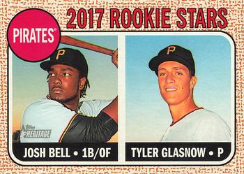 Pirates 2017 Rookie Stars (Josh Bell / Tyler Glasnow)