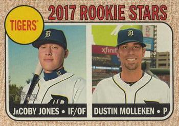 Tigers 2017 Rookie Stars (JaCoby Jones / Dustin Molleken)