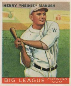 Heinie Manush