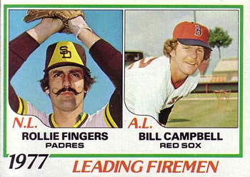 1977 Leading Firemen (Rollie Fingers / Bill Campbell)