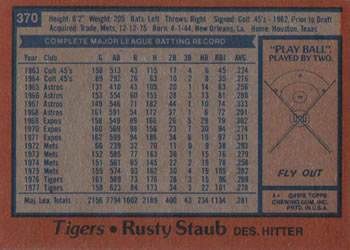 Card back