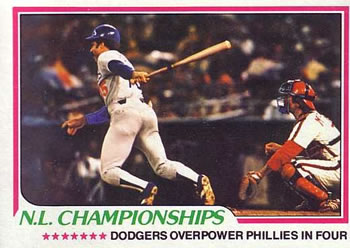 1977 N.L. Championships NLCS