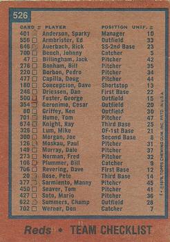 Card back