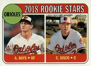 Orioles 2018 Rookie Stars (Austin Hays / Chance Sisco)