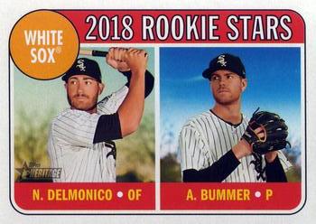 White Sox 2018 Rookie Stars (Nicky Delmonico / Aaron Bummer)
