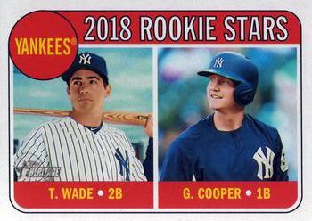 Yankees 2018 Rookie Stars (Tyler Wade / Garrett Cooper)