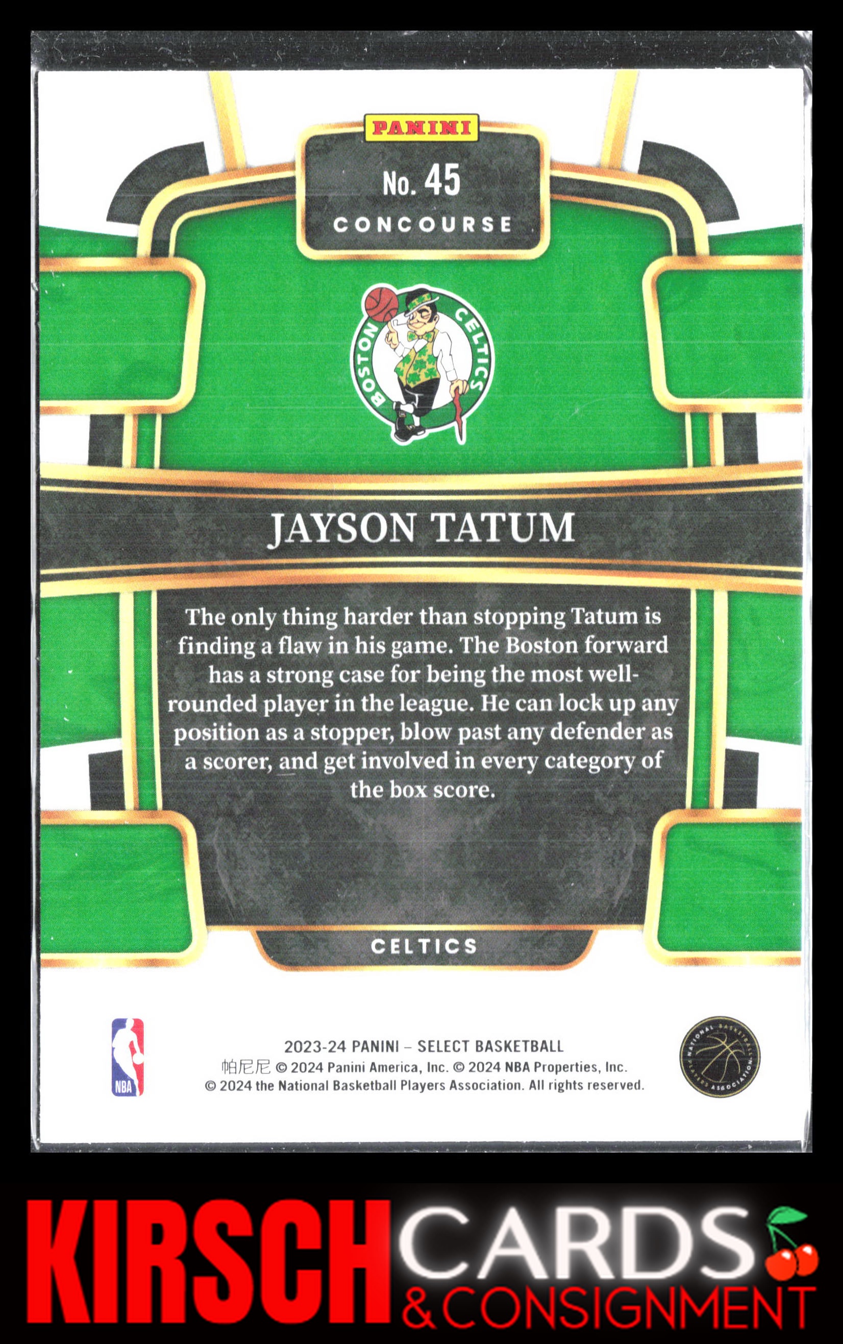 Card back