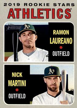 Athletics 2019 Rookie Stars (Ramon Laureano / Nick Martini)