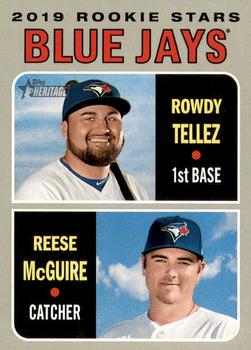 Blue Jays 2019 Rookie Stars (Rowdy Tellez / Reese McGuire)