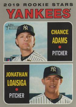 Yankees 2019 Rookie Stars (Chance Adams / Jonathan Loaisiga)