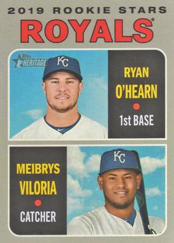 Royals 2019 Rookie Stars (Ryan O'Hearn / Meibrys Viloria)