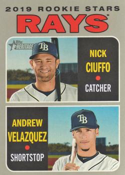 Rays 2019 Rookie Stars (Nick Ciuffo / Andrew Velazquez)