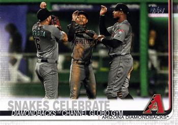 Snakes Celebrate (Jarrod Dyson / Adam Jones / David Peralta)
