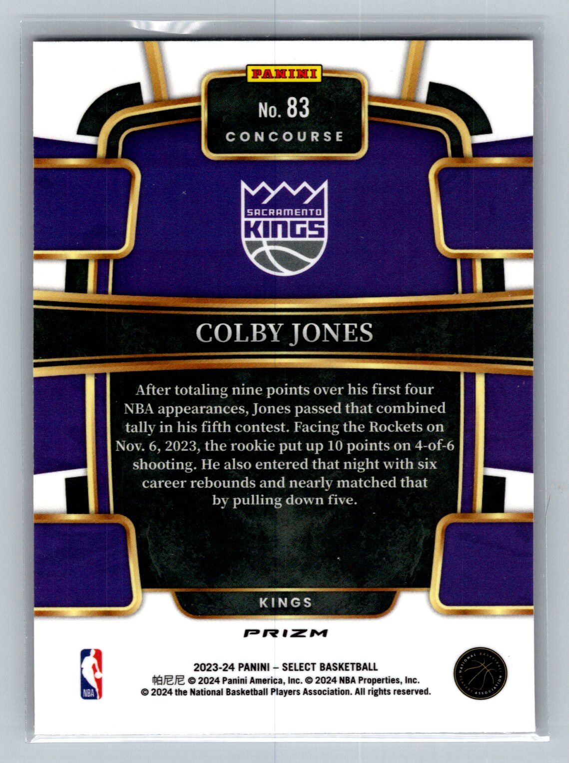 Card back