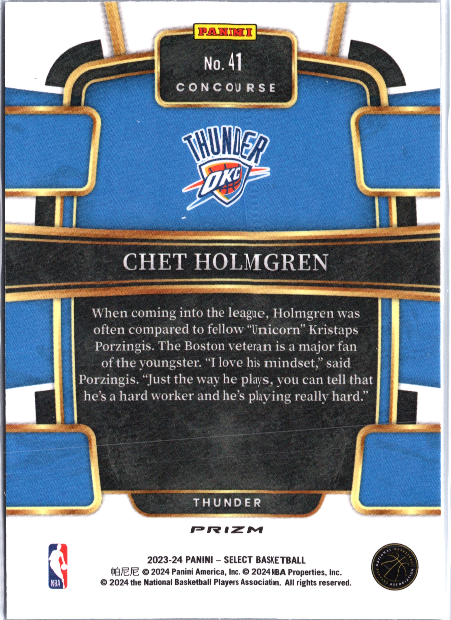 Card back