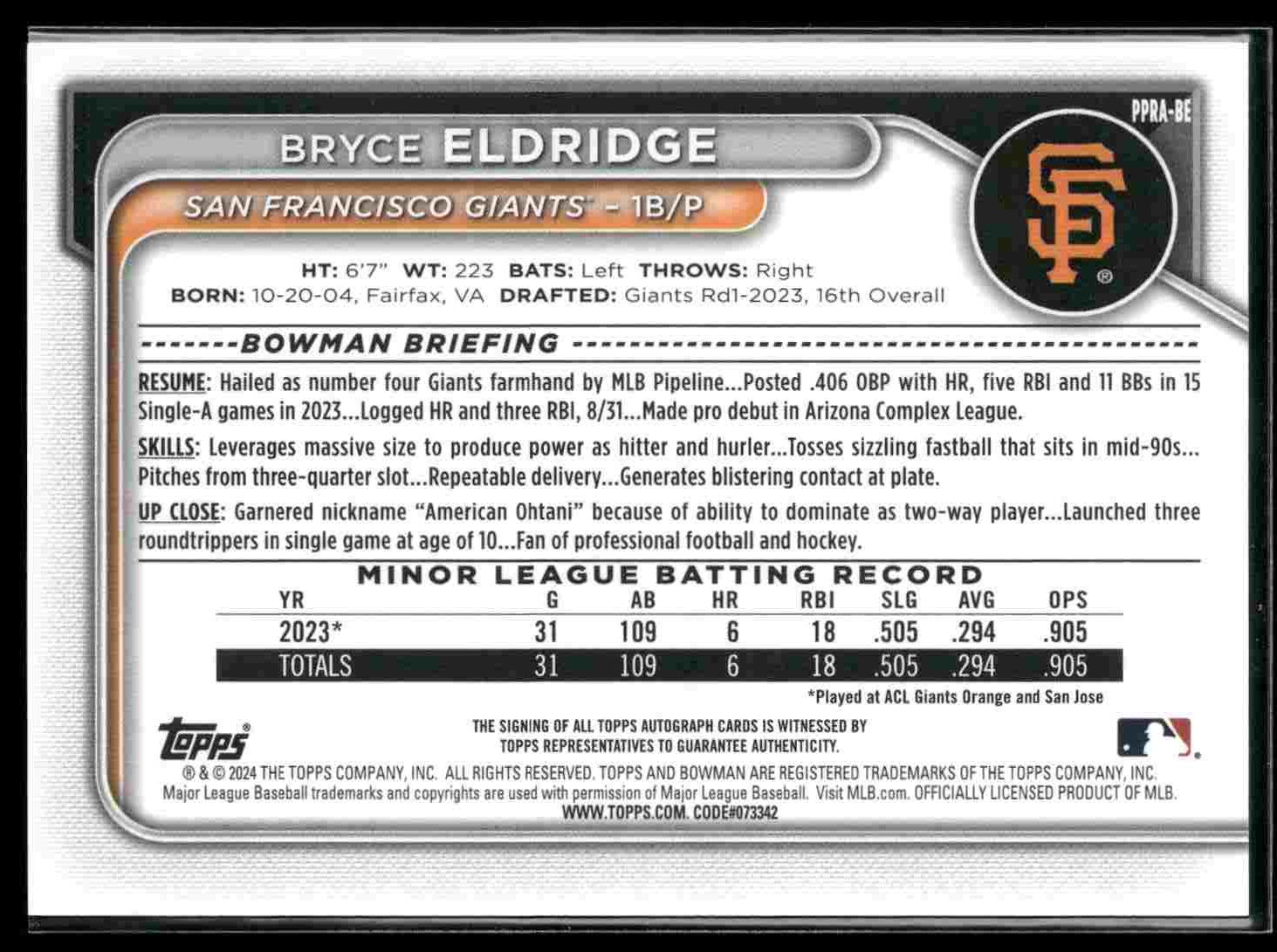 Card back