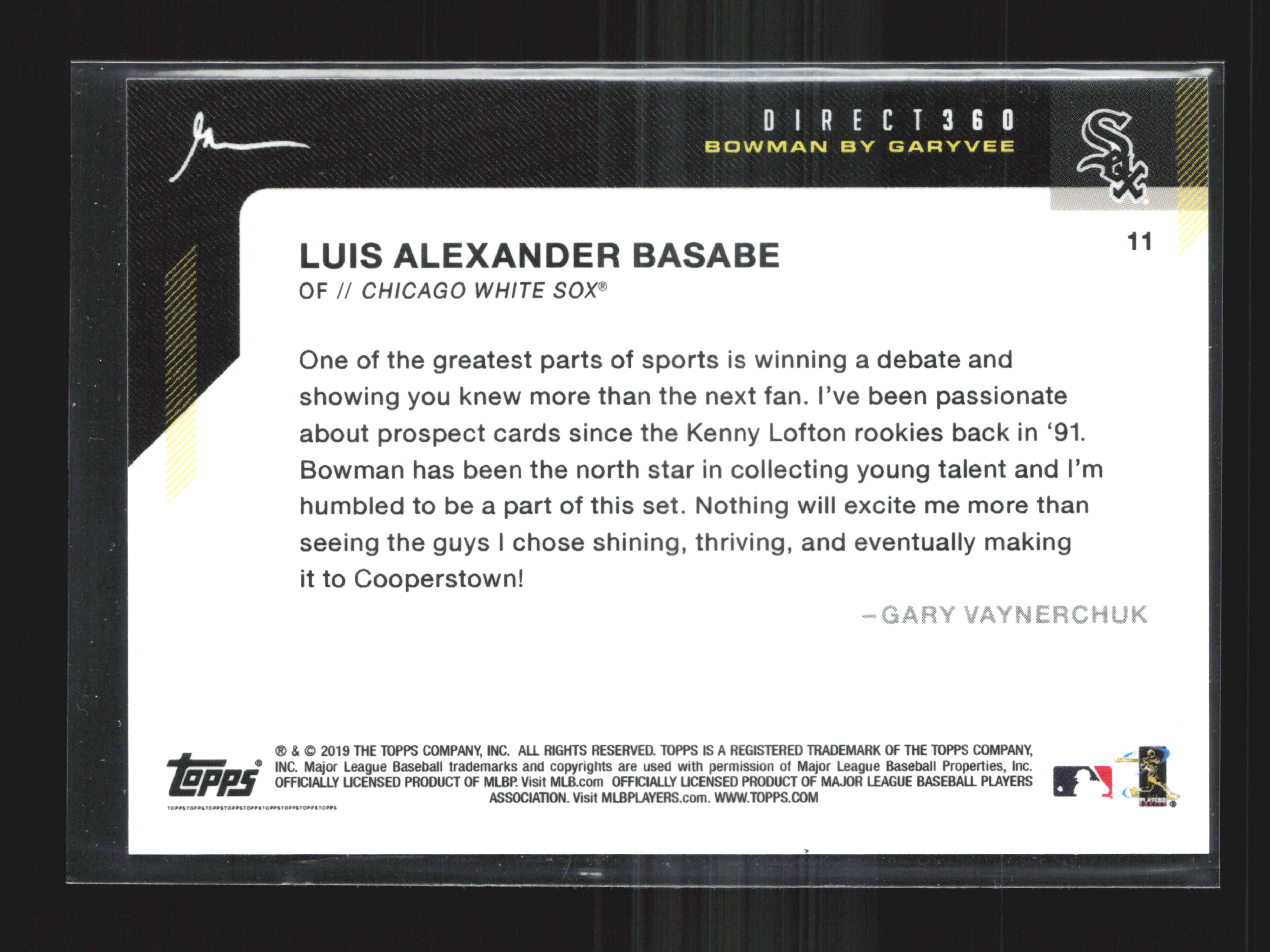 Card back