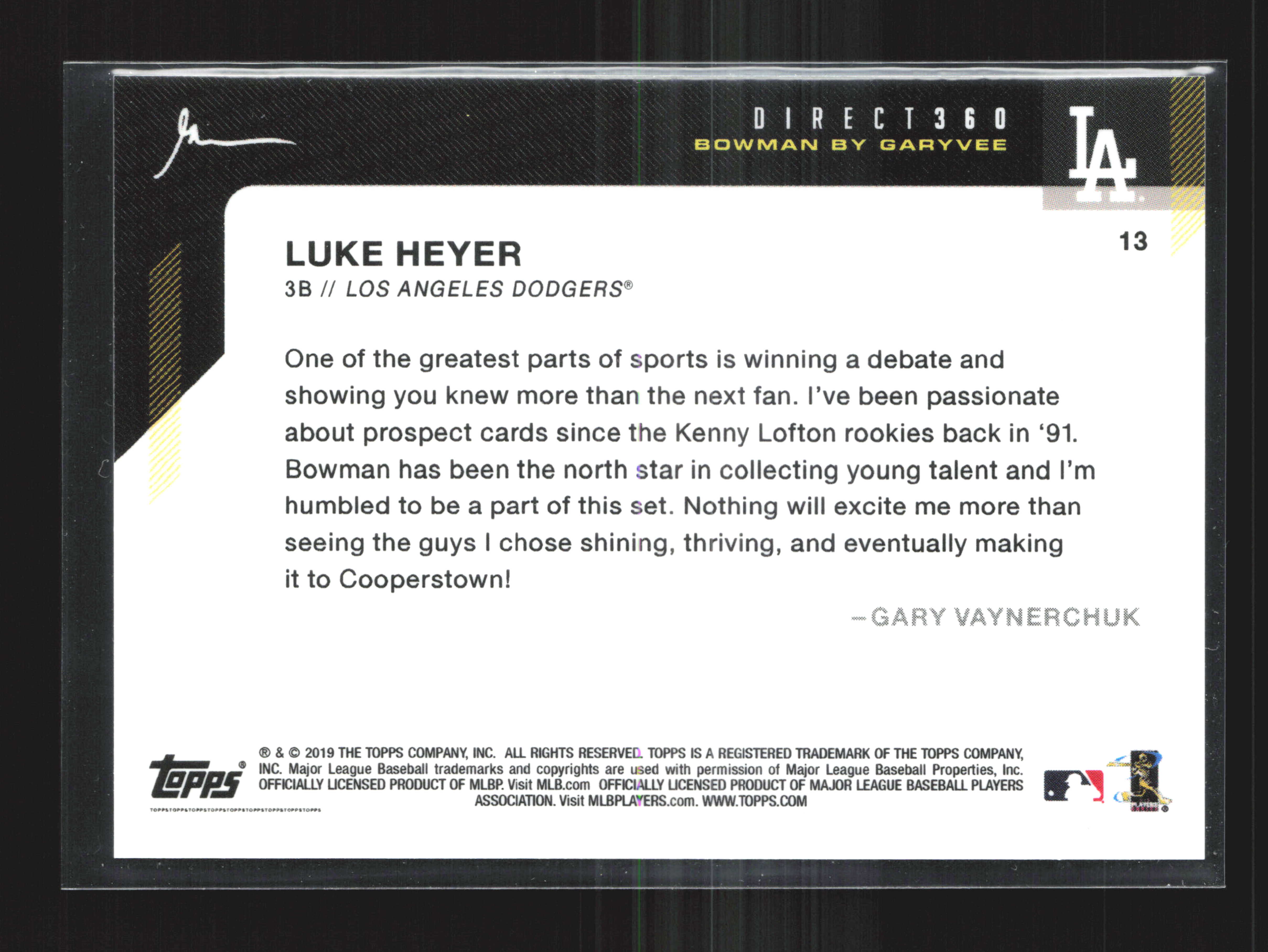 Card back
