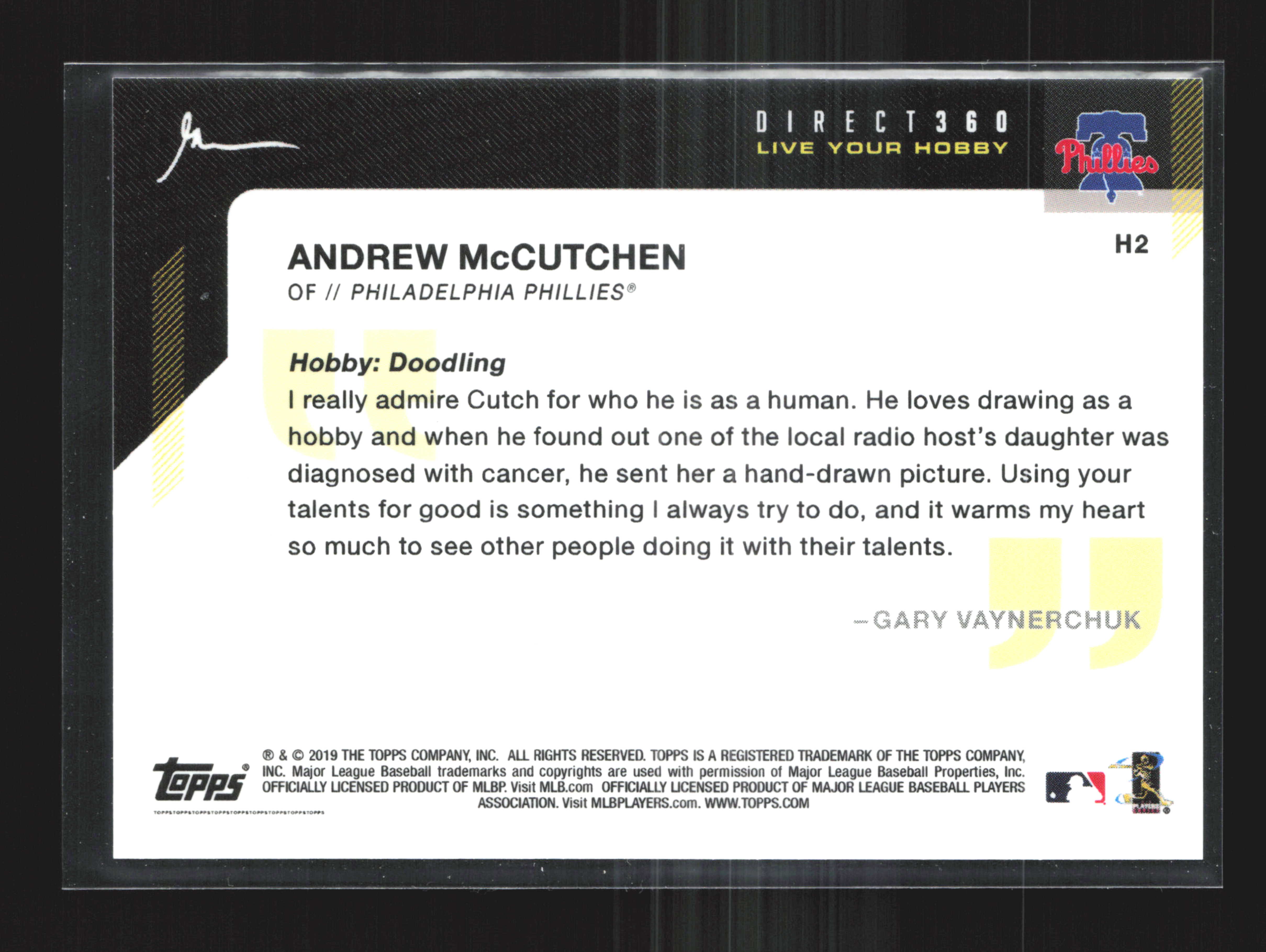 Card back
