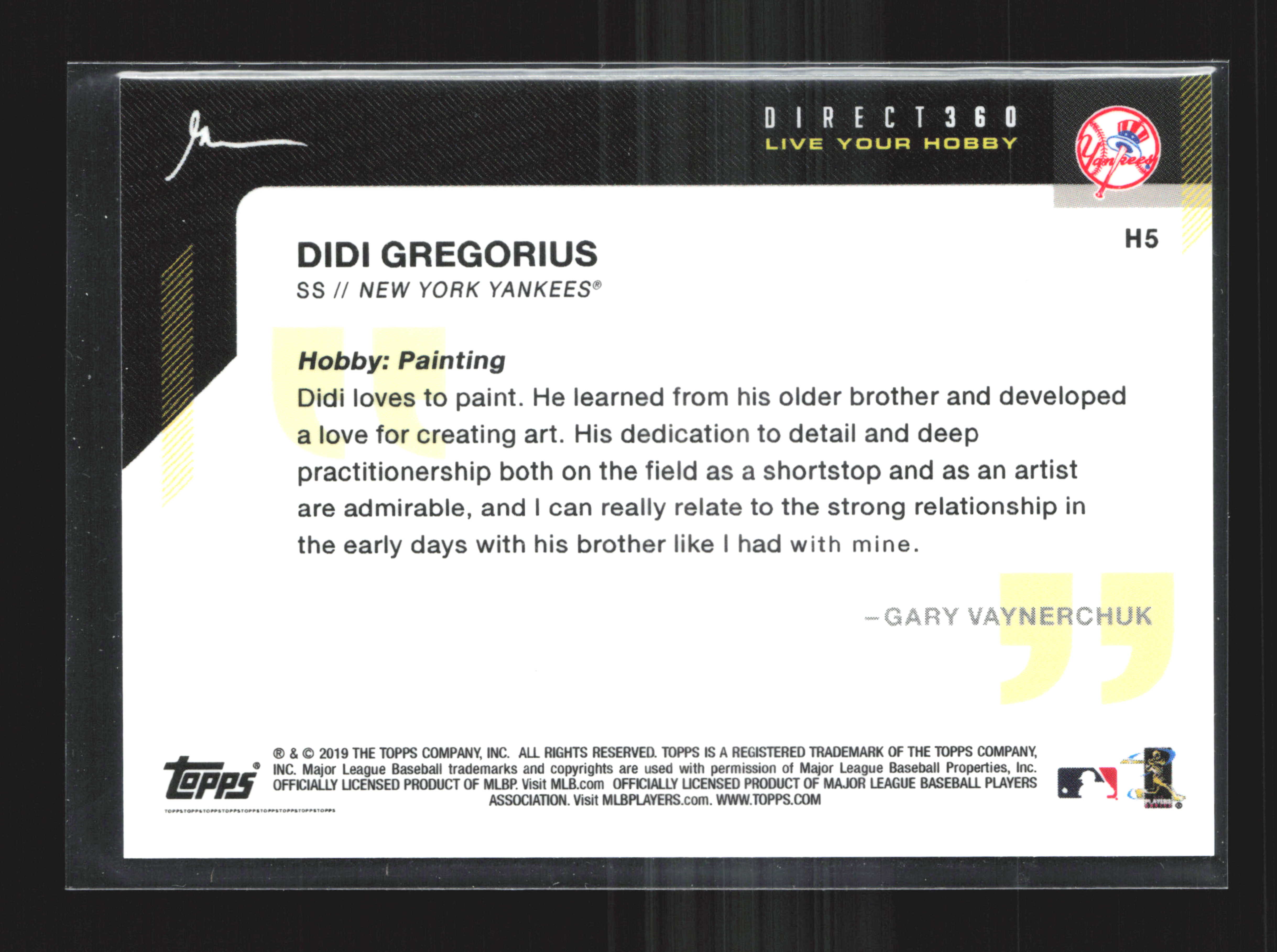 Card back