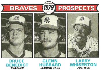 Braves 1979 Prospects (Bruce Benedict / Glenn Hubbard / Larry Whisenton) PROS,